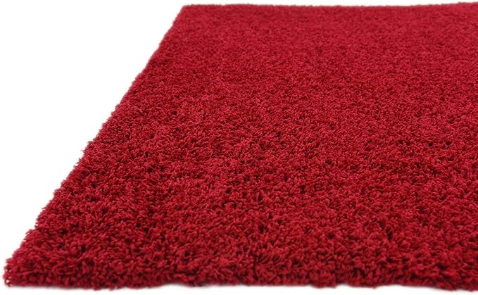 Unique Loom Solid Shag Collection Area Rug - Image 7