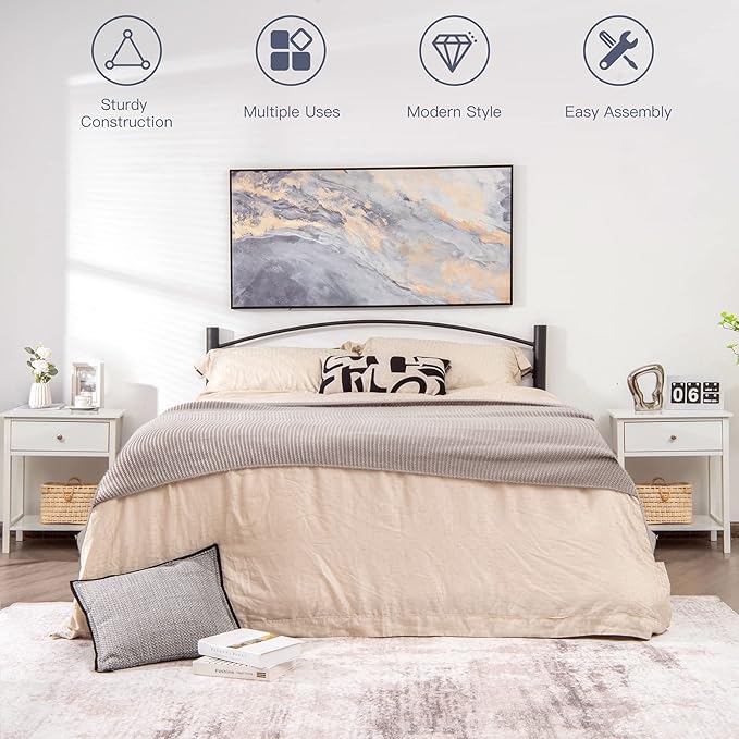 Giantex Nightstand, Wood End Table - Image 7