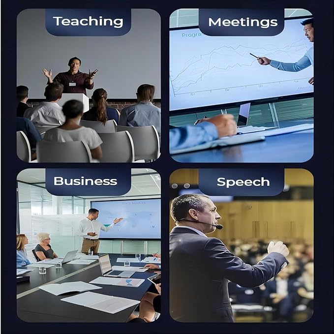 Wireless Presenter, 2.4GHz USB Control Presentation PPT PowerPoint Clicker - Image 2