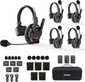 SYNCO XTALK XPRO5 Wireless Intercom Headset System, 500m/1640ft 2.4GHz by SYNCO
