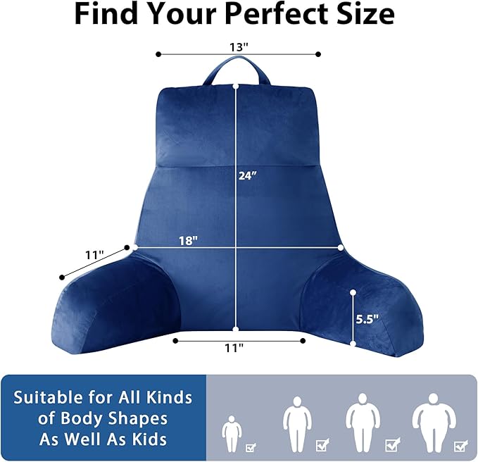 IPYNBAP Reading Pillow with Arms - Image 2