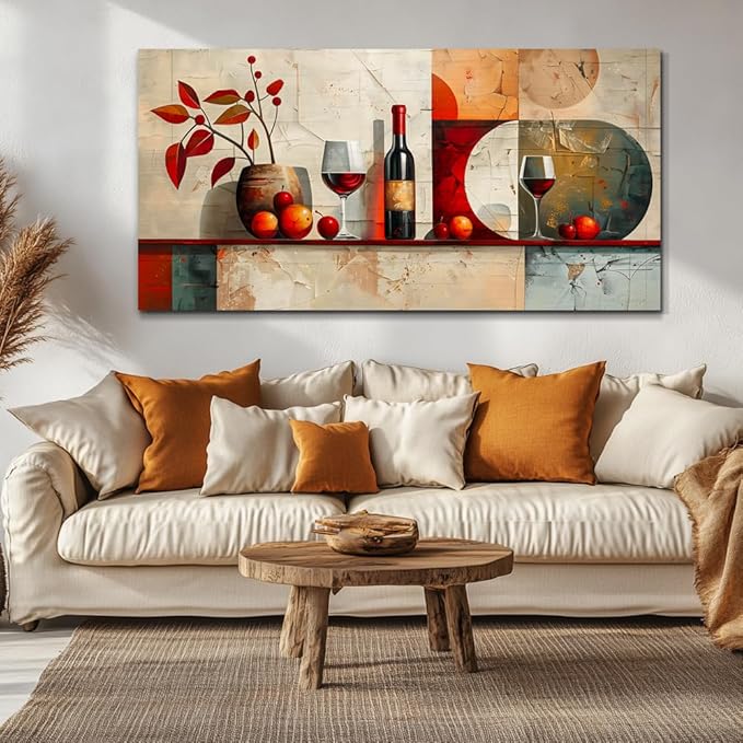 ERQINHUA Large Canvas Wall Art For Kitchen Wall Decor For Living Room - Image 7