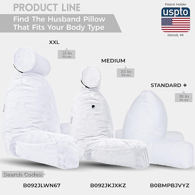 Husband Pillow XXL Aspen Edition - Image 3