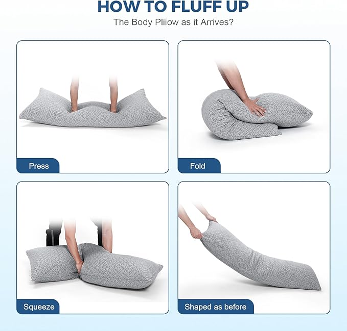 Thick Memory Foam Body Pillow - Image 8