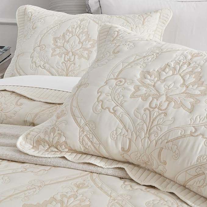 CHIXIN Microfiber Standard Pillow Shams Set of 2 - Image 3
