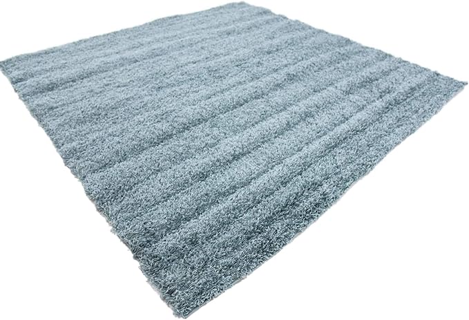 Unique Loom Solid Shag Collection Area Rug - Image 5