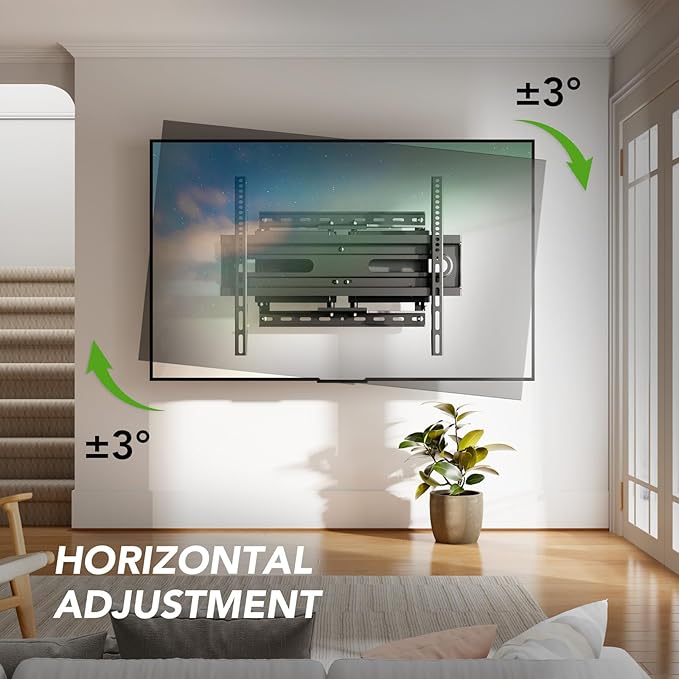 AX WABER TV Wall Mount Bracket for 32-65 Inch TV Full Motion Dual Articulating - Image 6
