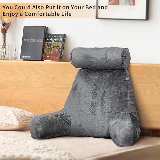 mittaGonG Reading Pillow for Sitting in Bed - Image 7