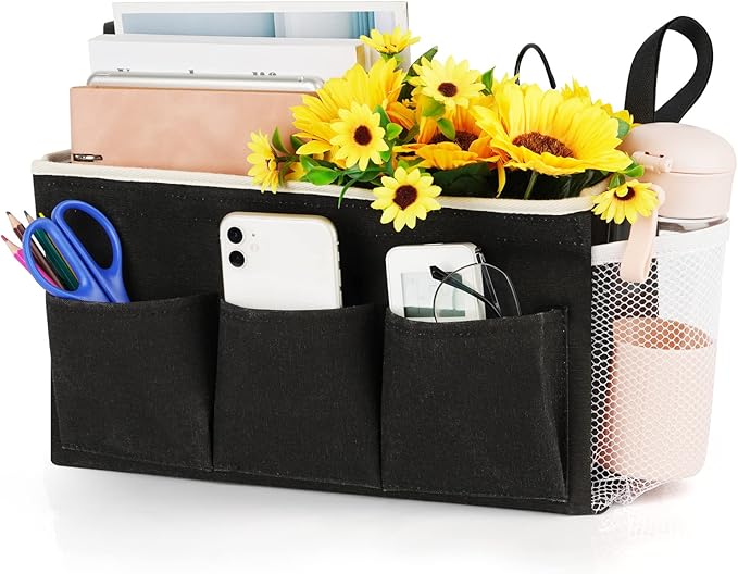 Loghot Bedside Caddy/Bedside Storage Bag Hanging Organizer by Loghot