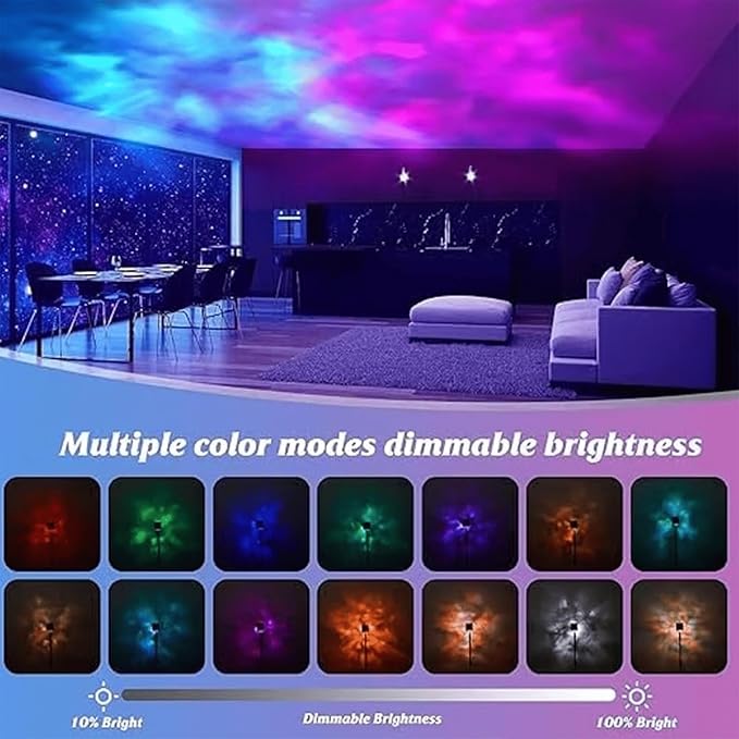 Aurora Borealis Night Light Projector, Aurora Dreamscape Projector, Magical - Image 3