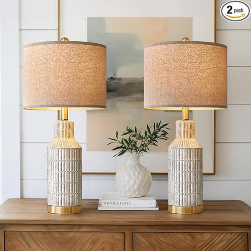 25" Table Lamps Set of 2 by USumkky