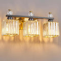 FDPBY 3-Light Modern Crystal Vanity Light by FDPBY