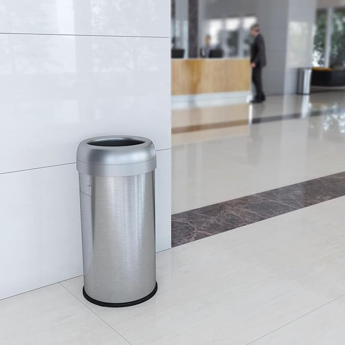 iTouchless 16 Gallon / 61 Liter Dual-Deodorizer Trash Can and Recycle Bin - Image 3