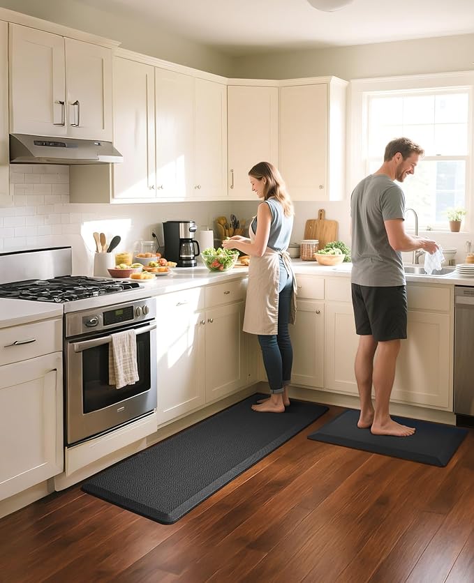Ophanie Kitchen Mats for Floor, 3/4 Inch Thick Kitchen Rugs, Waterproof - Image 7