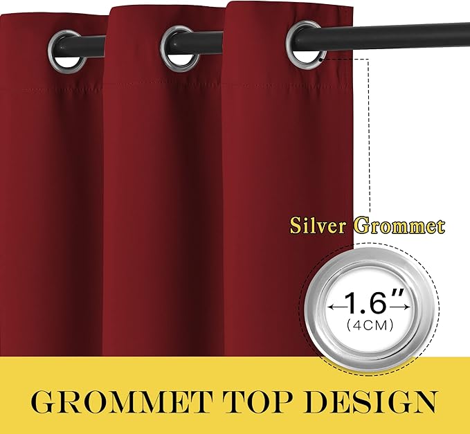 NICETOWN Blackout Curtain Drape - Image 6
