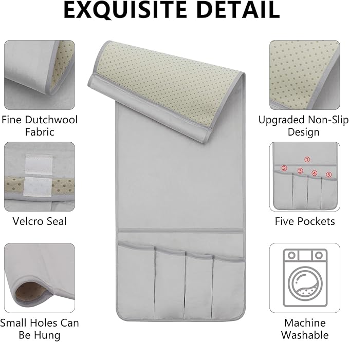 Remote Control Holder for Armchair, Couch Caddy Organizer TV Remote Holder for - Image 5