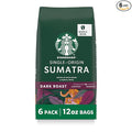 Starbucks Whole Coffee Beans, Dark Roast Hot or Iced Coffee, Single-Origin by StarbucksCoffee