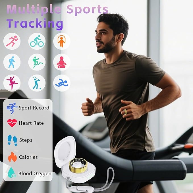 Health Fitness Tracker Ring for Women Men – Smart Ring - Image 9