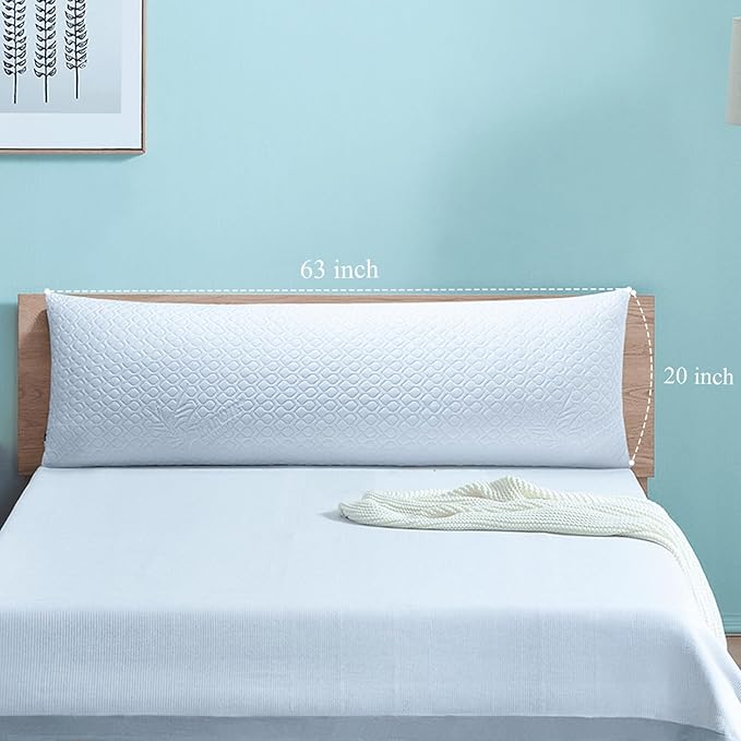 Extra Long Body Pillow Memory Foam 160x50cm – Body Pillows - Image 2