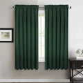 StangH Christmas Dark Green Velvet Curtains by StangH