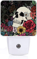 GANTINIR Halloween Skull Night Light, Plug-into Skeleton Flower Floral by Unknown