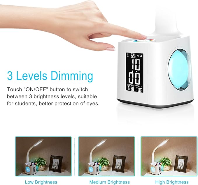 wanjiaone 7-in-1 Study Desk Lamp - Image 5