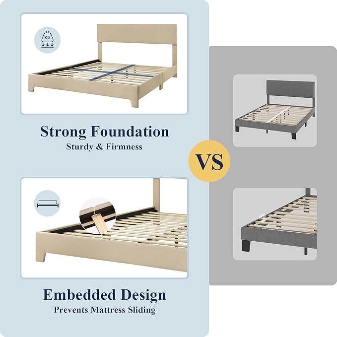 Allewie Full Size Bed Frame - Image 4