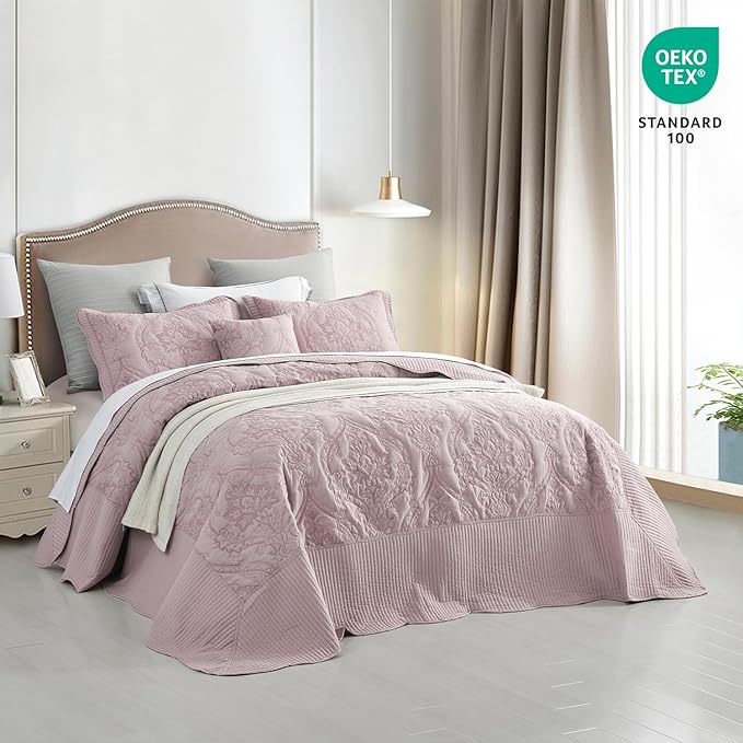 CHIXIN Bedspread Coverlet Set Queen Size - Image 2
