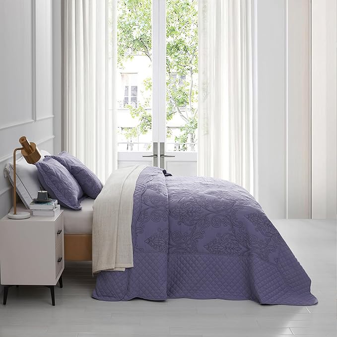 CHIXIN Bedspread Coverlet Set Queen Size - Image 3