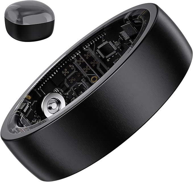 S SECRETTOP Smart Ring for Men Women, Fitness Ring by Unknown