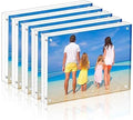 Meetu 5 Pack Acrylic Picture Frame 6x8 by Meetu