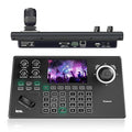 Tenveo NDI PTZ Camera Controller, 4D Joystick, PoE IP PTZ Controller Keyboard by Tenveo