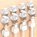 12-Pack Magnetic Cable Clips Cord Organizer-Cable Smooth Adjustable, Rocoren by Rocoren