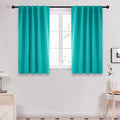 Deconovo Blackout Curtains, Thermal Insulated, W42 x L54 2 Panels, Back Tab by Deconovo