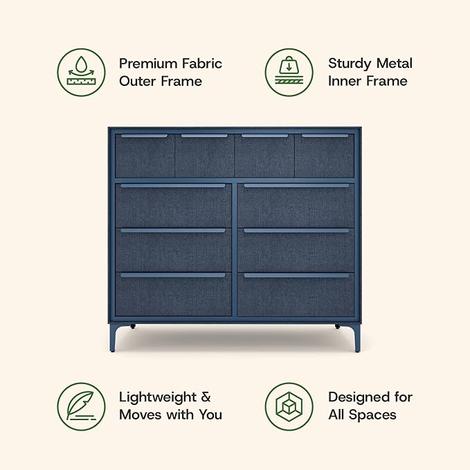 Naima Premium Fabric Dresser - Image 7