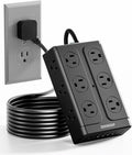 Zoxwzop Surge Protector Power Strip by Zoxwzop