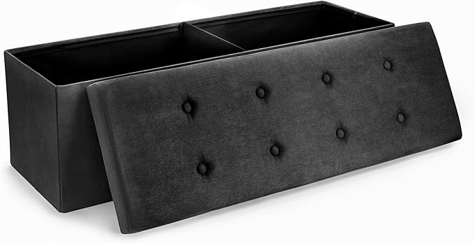 Sorbus Storage Ottoman Bench – for Living Room, End of Bed, Bedroom Bench 43 in by Sorbus