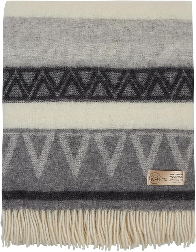 | Wool Blanket/Throw | 100% New Zealand Wool | Perfect by Cozy+Blankets
