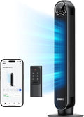 Dreo Tower Fan for Bedroom, Smart Oscillating Quiet Floor Fans, Standing by DREO