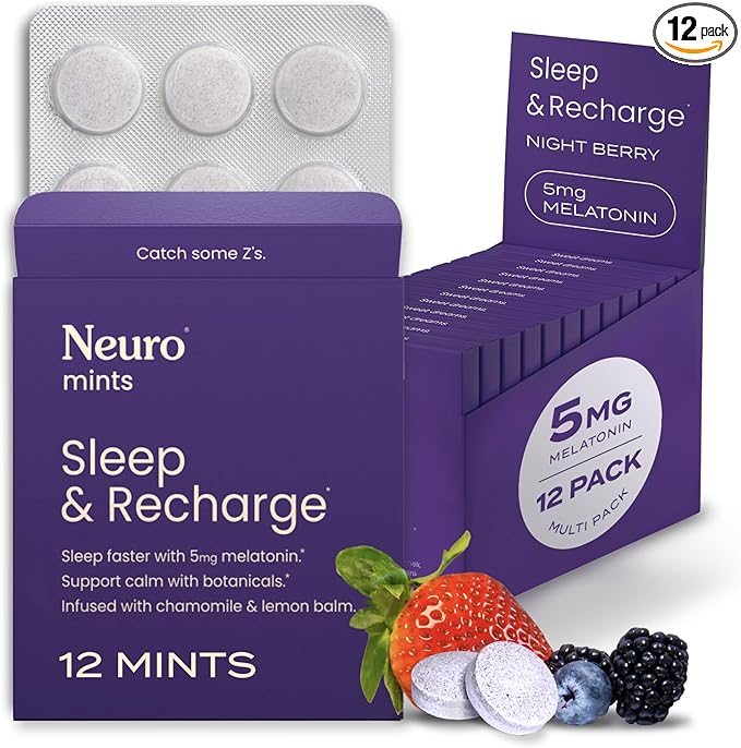 Neuro Sleep & Recharge Meltaway Mints by NeuroGum