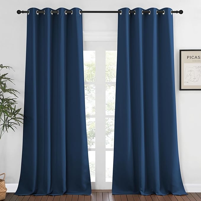 NICETOWN Blackout Curtains 120 inch Length by NICETOWN
