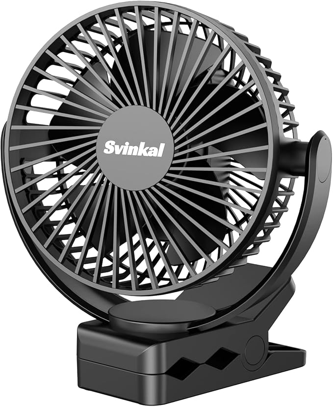 Svinkal Portable Magnetic USB Clip on Fan by FocusedUSBsmallappliances