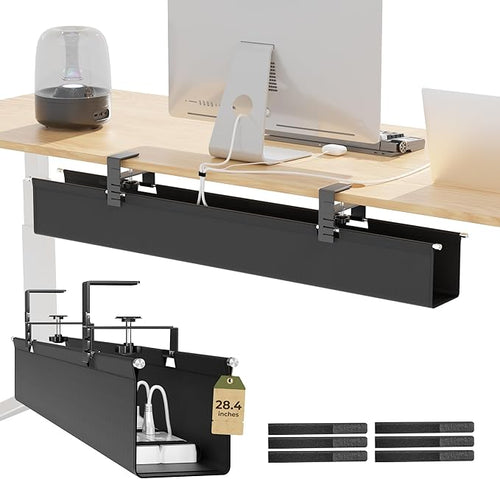 28.4" Under Desk Cable Management Tray, Orapoke Cable Management Under Desk No by Orapoke