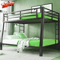 Upgraded & Stronger Heavy Duty Metal Full XL Over Queen Bunk Bed by Unknown