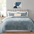 RECYCO Luxury Velvet Quilt Set King Size Bedding Sets, Ultra Soft Velvet by RECYCOHOMECOLLECTION
