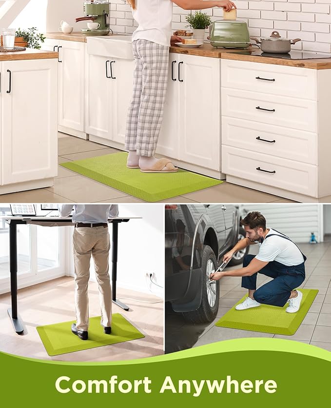 Ophanie Kitchen Mats for Floor, 3/4 Inch Thick Kitchen Rugs, Waterproof - Image 8