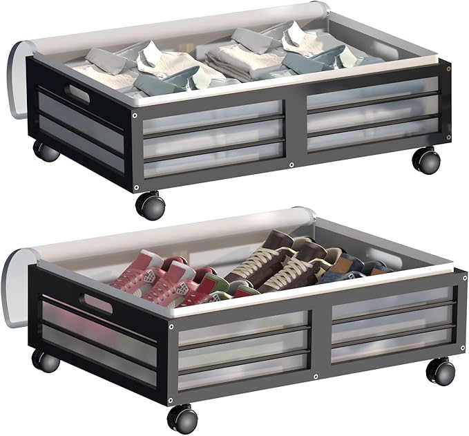 Under Bed Storage Containers by BambooSync