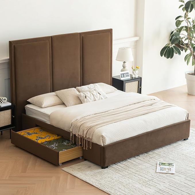 YUHUASHI King Size Bed Frame - Image 9