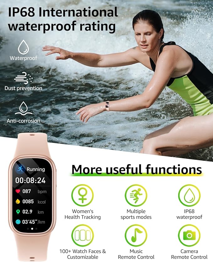 Asmoda Fitness Tracker, Smart Watch - Image 6