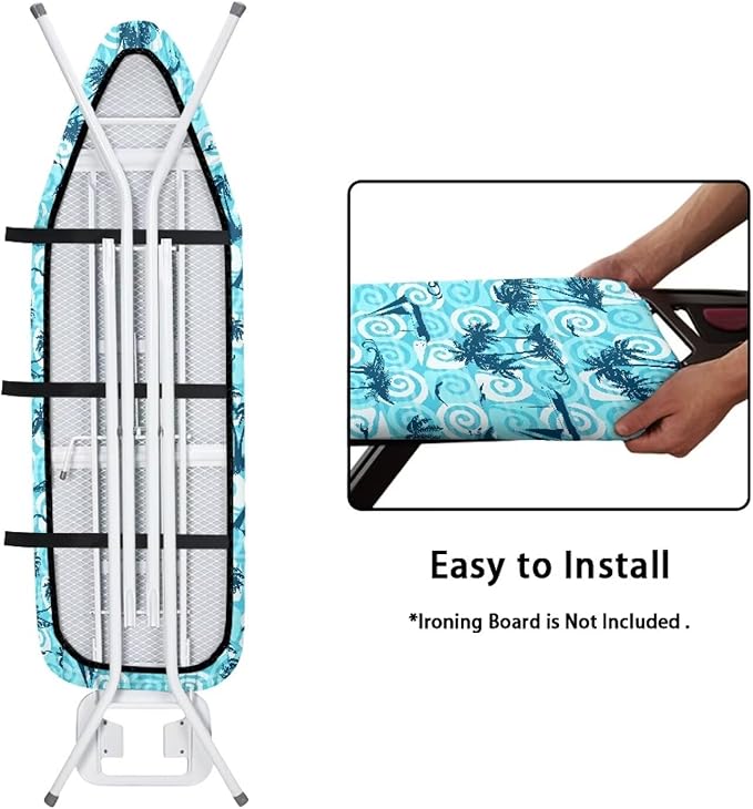 ZCFYGDX 15" x 48" Ironing Board Cover Scorch Resistant, Wear & Soil Resistant - Image 4
